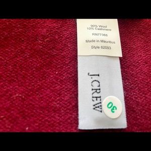 J.Crew Harry Potter Scarf NEW wool/cashmere